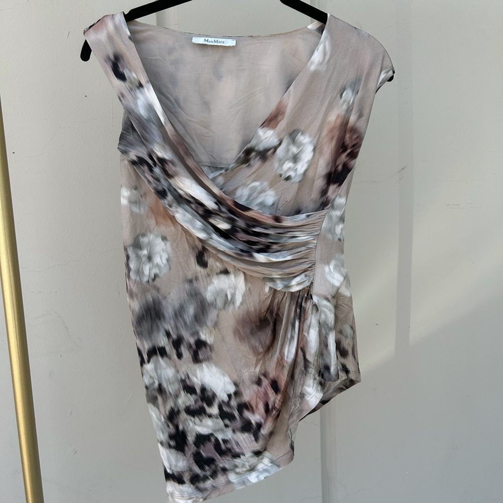 Max Mara blouse M multi color blouse
